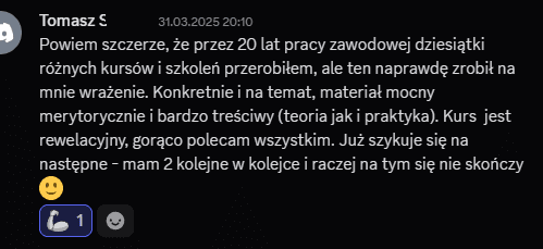 Opinia Tomasza o kursie Allen-Bradley