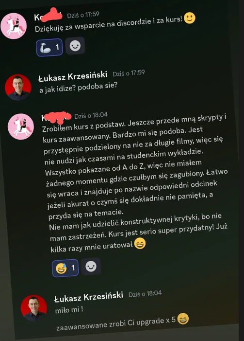 Opinia na Discord