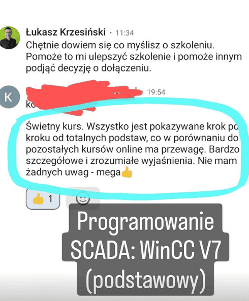 Opinia kursanta